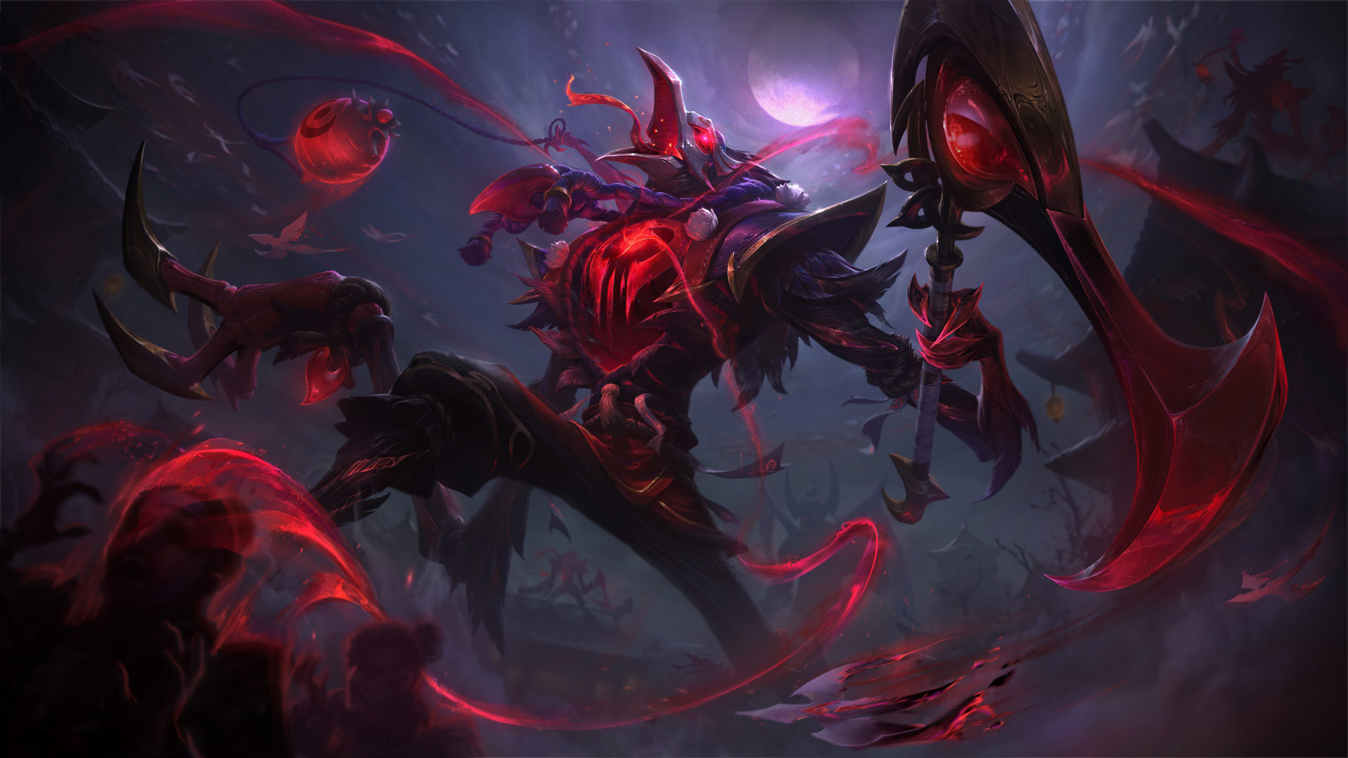 Фиддлстикс Кровавая Луна скин League of Legends - цена, лор, арт ...