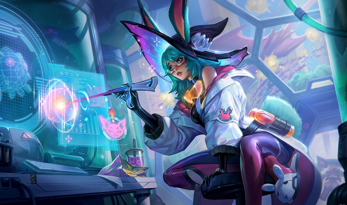 Боевой зайчик Аврора скин League of Legends - цена, лор, арт - Skiny.lol